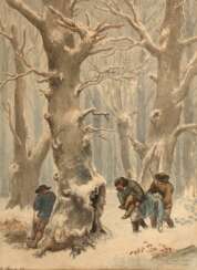 Gustav Süs, Begräbnis im Wald 