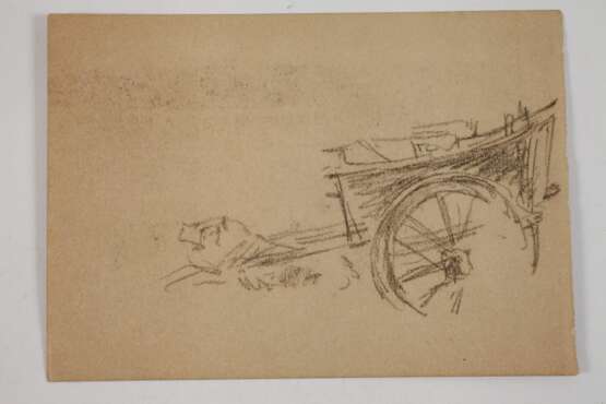 Max Liebermann, Paar Zeichnungen - photo 3