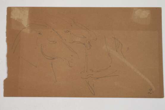 Max Liebermann, Paar Zeichnungen - photo 5