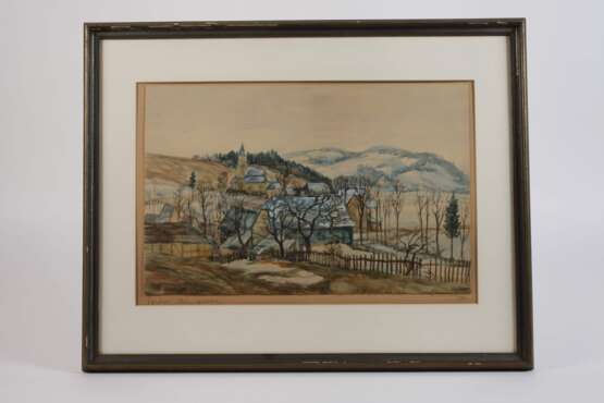 Hermann Paschold, "März im Weidatal" - photo 2 Hermann Paschold, "März im Weidatal" - photo 2