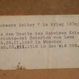 Ludwig Putz, "Schwere Reiter im Krieg" - photo 4
