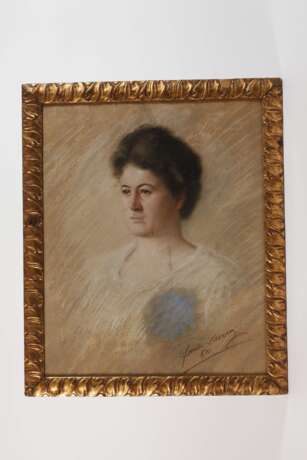 Otto Sander-Herweg Pastell, Damenportrait - фото 2