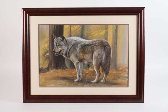 Christiane Vleugels, Spähender Wolf - photo 2