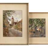 Peter Woltze, Paar Stadtansichten - photo 1