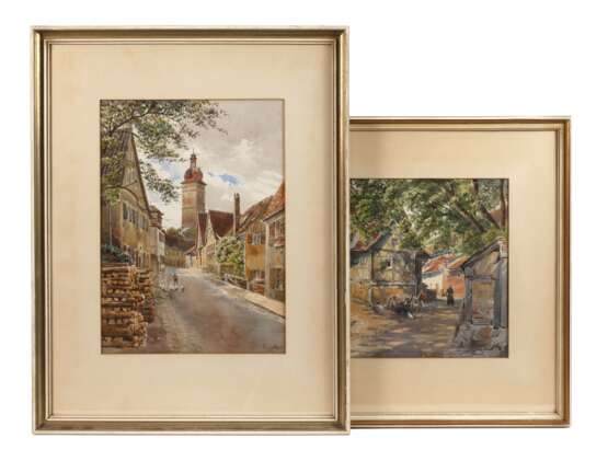 Peter Woltze, Paar Stadtansichten - photo 1