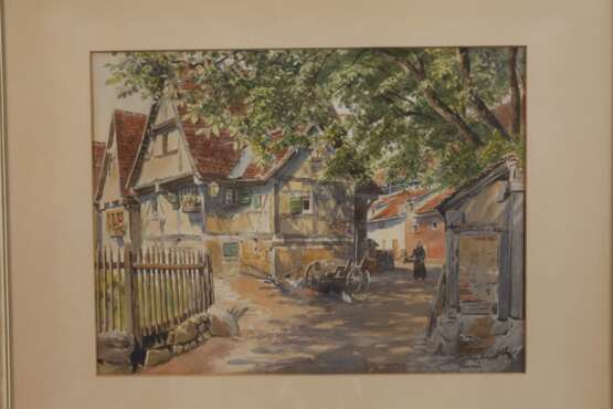 Peter Woltze, Paar Stadtansichten - photo 2