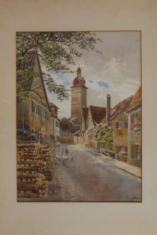 Peter Woltze, Paar Stadtansichten - photo 4