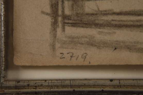 Heinrich Zille, attr., "Auf Wanzenjagd" - Foto 4