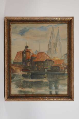 Steinerne Brücke und Brückturm in Regensburg - photo 2 Steinerne Brücke und Brückturm in Regensburg - photo 2