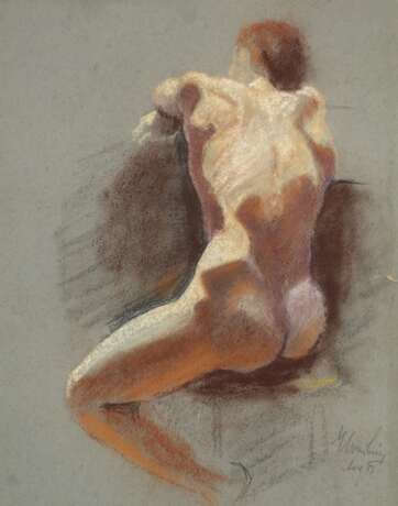 Sitzender Männerakt - фото 1 Sitzender Männerakt - фото 1