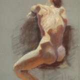 Sitzender Männerakt - фото 1