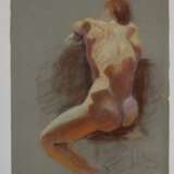 Sitzender Männerakt - фото 2