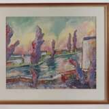 Erwin Schoultz-Carrnoff, Französische Landschaft - photo 2