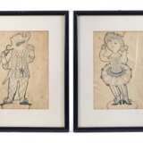 Bjørn Wiinblad, attr., Harlekin und Colombina - photo 1