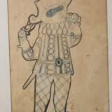 Bjørn Wiinblad, attr., Harlekin und Colombina - photo 2