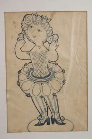 Bjørn Wiinblad, attr., Harlekin und Colombina - photo 3 Bjørn Wiinblad, attr., Harlekin und Colombina - photo 3