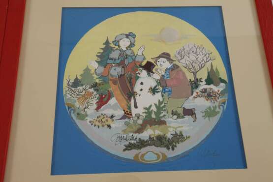 Bjørn Wiinblad, "Jahresreigen" - photo 2 Bjørn Wiinblad, "Jahresreigen" - photo 2