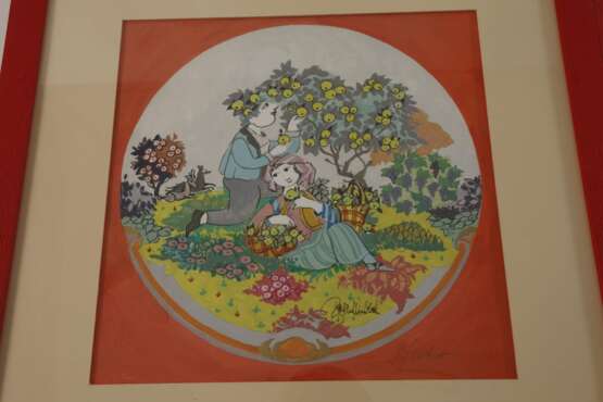 Bjørn Wiinblad, "Jahresreigen" - photo 3 Bjørn Wiinblad, "Jahresreigen" - photo 3