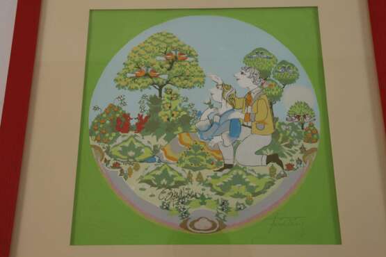 Bjørn Wiinblad, "Jahresreigen" - photo 5 Bjørn Wiinblad, "Jahresreigen" - photo 5