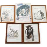 F. W. Bernstein, Konvolut Karikaturen - photo 1