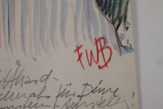 F. W. Bernstein, Konvolut Karikaturen - photo 3