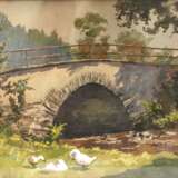 Ernst Frommhold, "Brücke am Kemnitzbach" - Foto 1