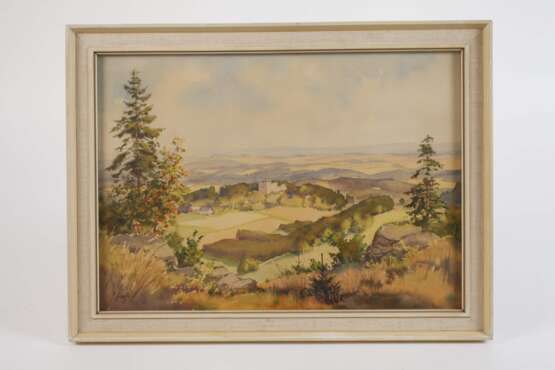 Siegfried Hauffe, Blick zum Burgstein - Foto 2