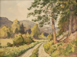 Siegfried Hauffe, Weg am Waldrand