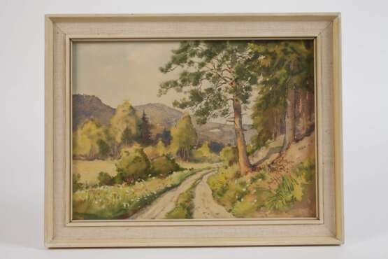 Siegfried Hauffe, Weg am Waldrand - Foto 2 Siegfried Hauffe, Weg am Waldrand - Foto 2