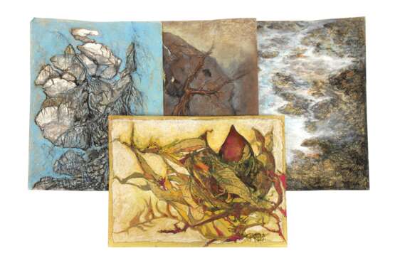 Regine Heinecke, Vier Zeichnungen - photo 1 Regine Heinecke, Vier Zeichnungen - photo 1