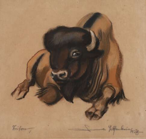 Walter Helfenbein, "Bison" - photo 1