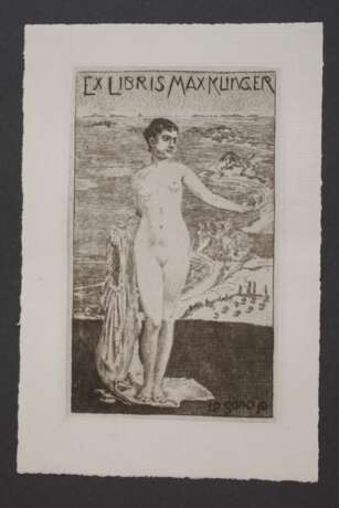 Max Klinger, Paar Exlibris - photo 2