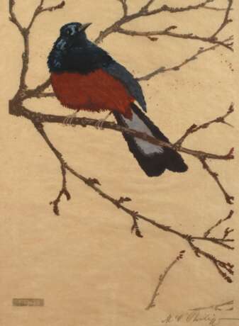 Martin Erich Philipp, "Schamadrossel" - фото 1