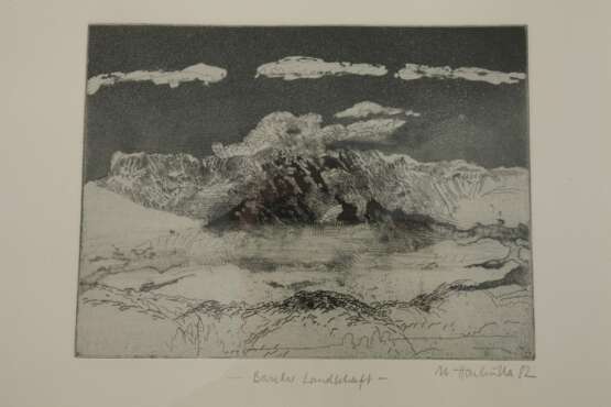 Ulrich Hachulla, Graphikkonvolut mit Landschaften - Foto 4