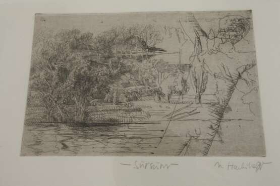 Ulrich Hachulla, Graphikkonvolut mit Landschaften - Foto 6