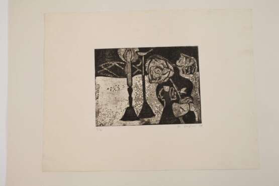 Wilhelm Lachnit, Stillleben mit Kerzen - Foto 2