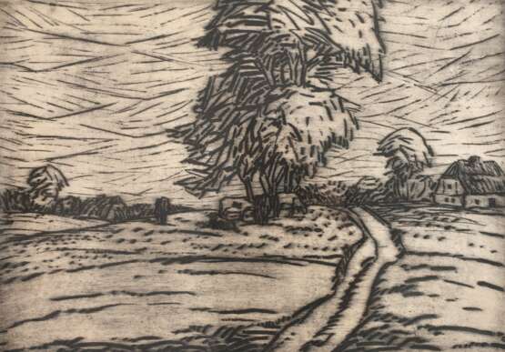 Otto Lange, "Landschaft 7" - Foto 1