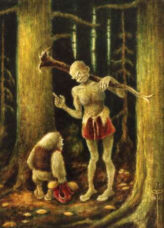 Ewald Ungethüm, "Pilzsammeln verboten" - Foto 1