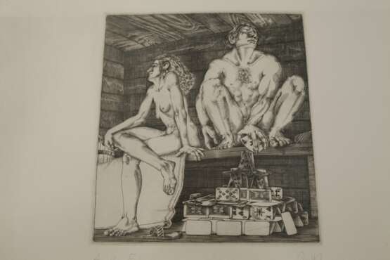 Graphikkonvolut Leipziger Künstler - photo 3 Graphikkonvolut Leipziger Künstler - photo 3