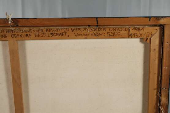 Lutz Friedel, "Bei heraufziehenden Gewitter ..." - photo 6 Lutz Friedel, "Bei heraufziehenden Gewitter ..." - photo 6