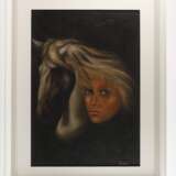 Manfred Leibl, Mädchenportrait mit Pferd - photo 2