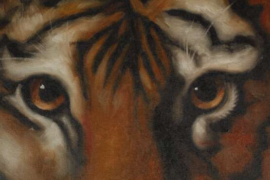 Manfred Leibl, Mädchenportrait mit Tigerkopf - photo 4 Manfred Leibl, Mädchenportrait mit Tigerkopf - photo 4