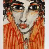 Jean Schmiedel, Frau mit rotgestreifter Bluse - photo 2