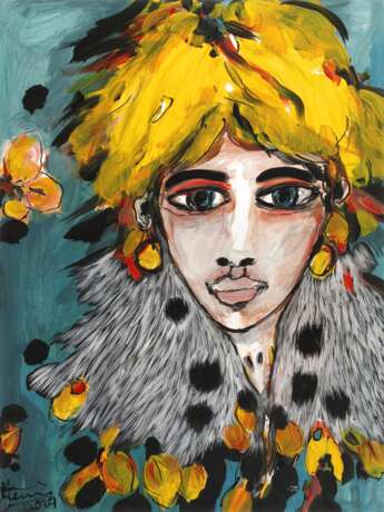 Jean Schmiedel, Blondes Mädchen - photo 1 Jean Schmiedel, Blondes Mädchen - photo 1