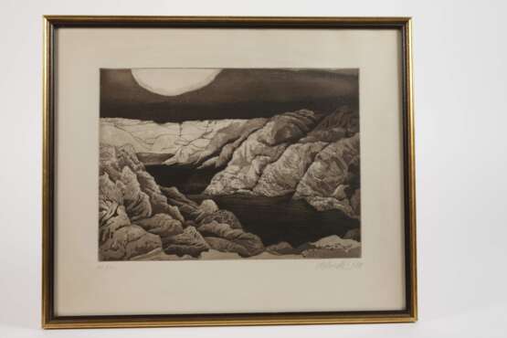 Peter Sylvester, Mondscheinlandschaft - photo 2