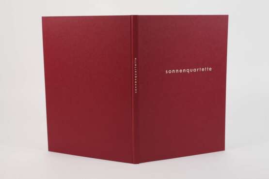 Max Uhlig, Künstlerbuch "Sonnenquartett" - photo 4