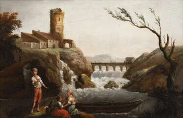 Joh. Hoffmann, Altmeisterliche Landschaft