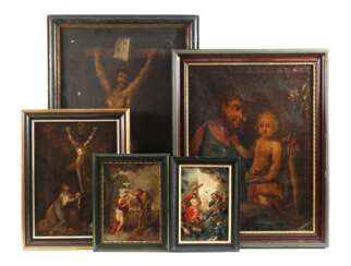 Konvolut christliche Heiligenbilder