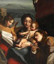 &quot;Madonna des Heiligen Hieronymus&quot; nach A. da Correggio