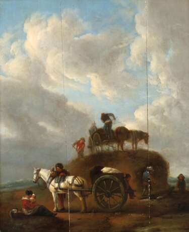 Wiederholung nach Jan Wouwerman, Die Heuernte - photo 1